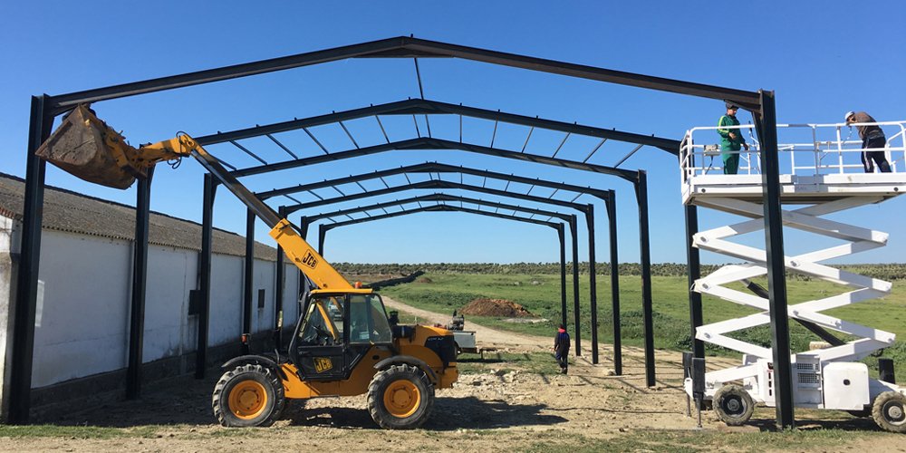 Construcción de naves agrícolas